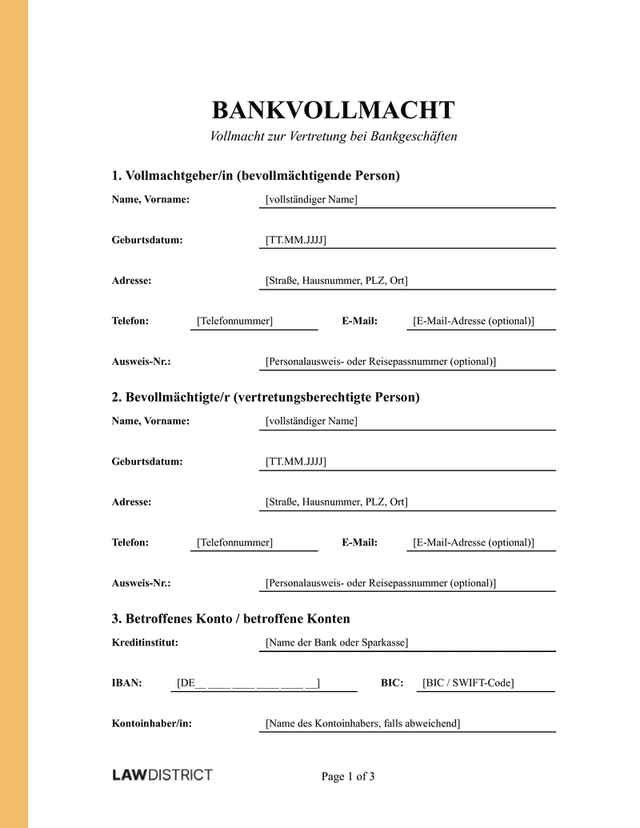 de-bankvollmacht-vorlage-bespiel